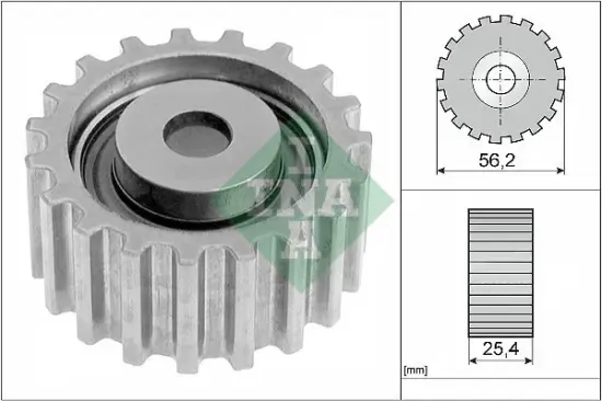 Umlenk-/Führungsrolle, Zahnriemen Schaeffler INA 532 0018 10 Bild Umlenk-/Führungsrolle, Zahnriemen Schaeffler INA 532 0018 10