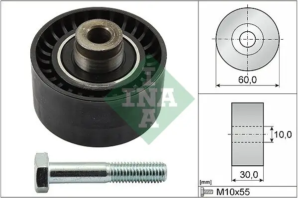 Umlenk-/Führungsrolle, Zahnriemen Schaeffler INA 532 0020 10