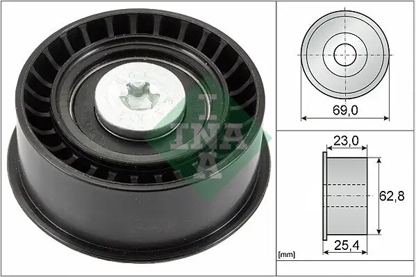 Umlenk-/Führungsrolle, Zahnriemen Schaeffler INA 532 0033 10