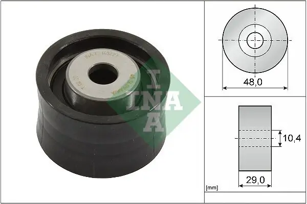 Umlenk-/Führungsrolle, Zahnriemen Schaeffler INA 532 0093 10