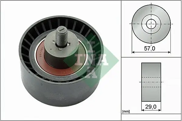 Umlenk-/Führungsrolle, Zahnriemen Schaeffler INA 532 0120 10