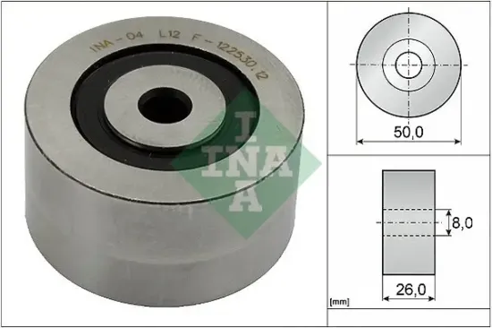 Umlenk-/Führungsrolle, Keilrippenriemen Schaeffler INA 532 0143 10 Bild Umlenk-/Führungsrolle, Keilrippenriemen Schaeffler INA 532 0143 10