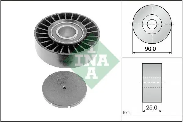 Umlenk-/Führungsrolle, Keilrippenriemen Schaeffler INA 532 0169 10