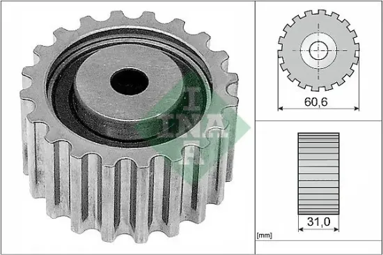 Umlenk-/Führungsrolle, Zahnriemen Schaeffler INA 532 0220 10 Bild Umlenk-/Führungsrolle, Zahnriemen Schaeffler INA 532 0220 10