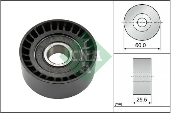 Umlenk-/Führungsrolle, Keilrippenriemen Schaeffler INA 532 0243 10 Bild Umlenk-/Führungsrolle, Keilrippenriemen Schaeffler INA 532 0243 10