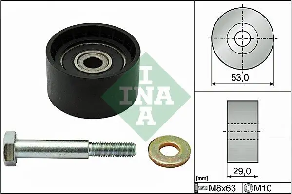 Umlenk-/Führungsrolle, Zahnriemen Schaeffler INA 532 0287 10