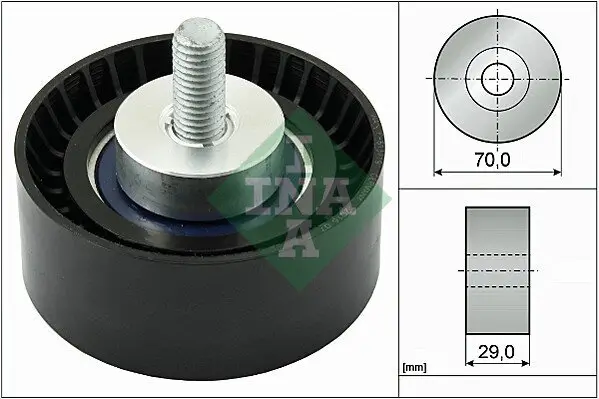 Umlenk-/Führungsrolle, Keilrippenriemen Schaeffler INA 532 0298 10