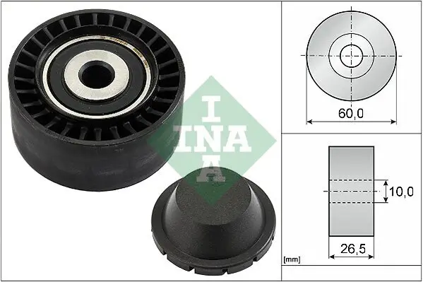 Umlenk-/Führungsrolle, Keilrippenriemen Schaeffler INA 532 0331 10