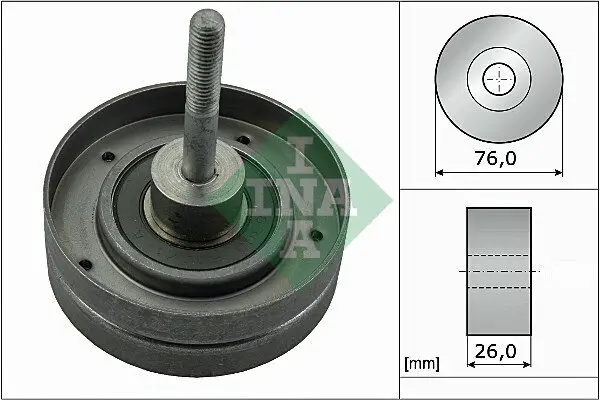 Umlenk-/Führungsrolle, Keilrippenriemen Schaeffler INA 532 0351 30