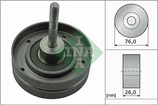 Umlenk-/Führungsrolle, Keilrippenriemen Schaeffler INA 532 0351 30 Bild Umlenk-/Führungsrolle, Keilrippenriemen Schaeffler INA 532 0351 30