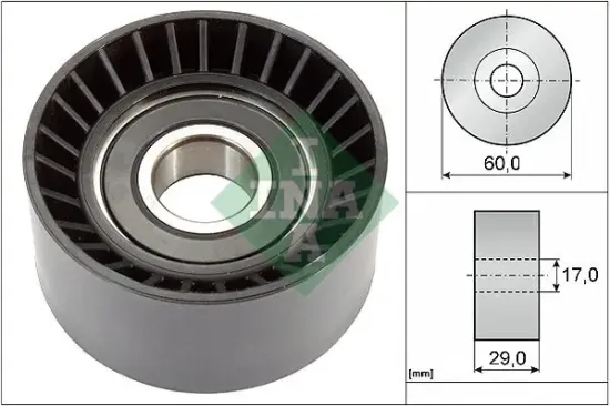 Umlenk-/Führungsrolle, Keilrippenriemen Schaeffler INA 532 0364 20 Bild Umlenk-/Führungsrolle, Keilrippenriemen Schaeffler INA 532 0364 20