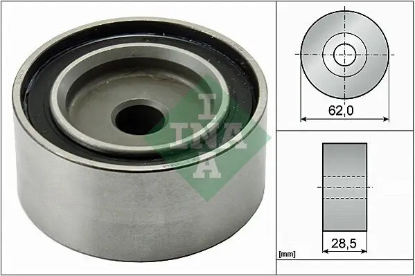 Umlenk-/Führungsrolle, Zahnriemen Schaeffler INA 532 0379 20