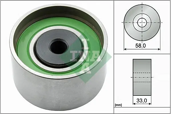 Umlenk-/Führungsrolle, Zahnriemen Schaeffler INA 532 0386 20