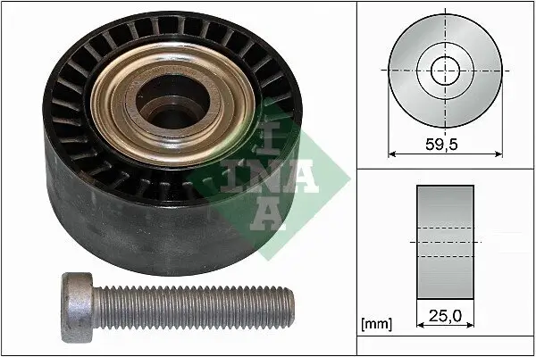 Umlenk-/Führungsrolle, Keilrippenriemen Schaeffler INA 532 0433 10 Bild Umlenk-/Führungsrolle, Keilrippenriemen Schaeffler INA 532 0433 10