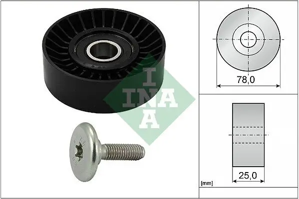 Umlenk-/Führungsrolle, Keilrippenriemen Schaeffler INA 532 0439 10 Bild Umlenk-/Führungsrolle, Keilrippenriemen Schaeffler INA 532 0439 10