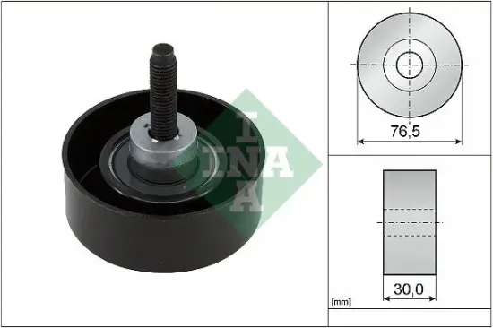 Umlenk-/Führungsrolle, Keilrippenriemen Schaeffler INA 532 0458 10 Bild Umlenk-/Führungsrolle, Keilrippenriemen Schaeffler INA 532 0458 10