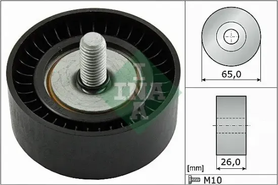 Umlenk-/Führungsrolle, Keilrippenriemen Schaeffler INA 532 0479 10 Bild Umlenk-/Führungsrolle, Keilrippenriemen Schaeffler INA 532 0479 10