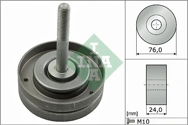 Umlenk-/Führungsrolle, Keilrippenriemen Schaeffler INA 532 0500 10