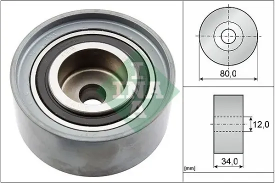 Umlenk-/Führungsrolle, Zahnriemen Schaeffler INA 532 0527 10 Bild Umlenk-/Führungsrolle, Zahnriemen Schaeffler INA 532 0527 10