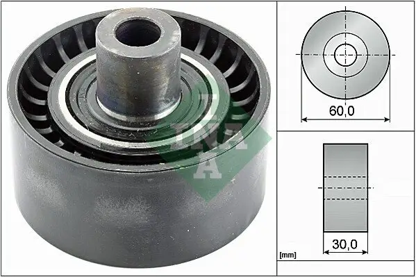 Umlenk-/Führungsrolle, Keilrippenriemen Schaeffler INA 532 0538 10 Bild Umlenk-/Führungsrolle, Keilrippenriemen Schaeffler INA 532 0538 10