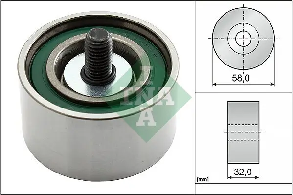 Umlenk-/Führungsrolle, Zahnriemen Schaeffler INA 532 0540 10