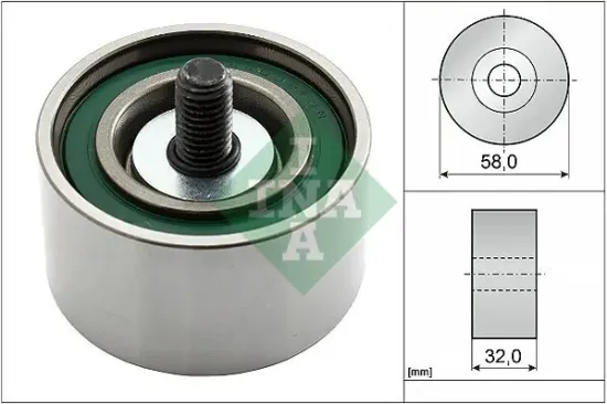 Umlenk-/Führungsrolle, Zahnriemen Schaeffler INA 532 0540 10 Bild Umlenk-/Führungsrolle, Zahnriemen Schaeffler INA 532 0540 10