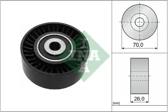 Umlenk-/Führungsrolle, Keilrippenriemen Schaeffler INA 532 0544 10 Bild Umlenk-/Führungsrolle, Keilrippenriemen Schaeffler INA 532 0544 10