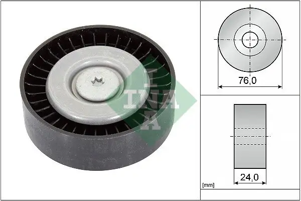 Umlenk-/Führungsrolle, Keilrippenriemen Schaeffler INA 532 0558 10