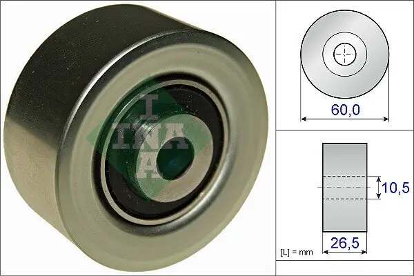 Umlenk-/Führungsrolle, Keilrippenriemen Schaeffler INA 532 0561 10