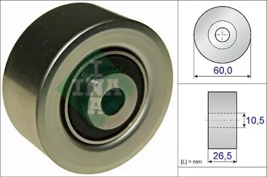 Umlenk-/Führungsrolle, Keilrippenriemen Schaeffler INA 532 0561 10 Bild Umlenk-/Führungsrolle, Keilrippenriemen Schaeffler INA 532 0561 10