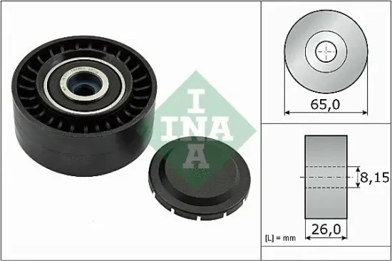 Umlenk-/Führungsrolle, Keilrippenriemen Schaeffler INA 532 0564 10 Bild Umlenk-/Führungsrolle, Keilrippenriemen Schaeffler INA 532 0564 10