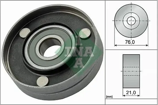 Umlenk-/Führungsrolle, Keilrippenriemen Schaeffler INA 532 0567 10 Bild Umlenk-/Führungsrolle, Keilrippenriemen Schaeffler INA 532 0567 10