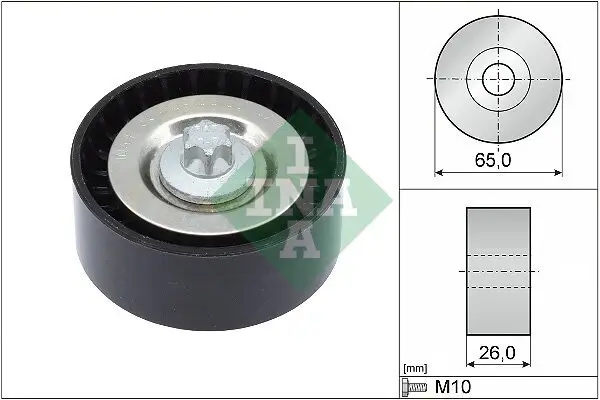 Umlenk-/Führungsrolle, Keilrippenriemen Schaeffler INA 532 0570 10