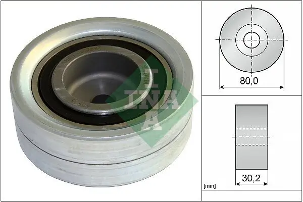 Umlenk-/Führungsrolle, Zahnriemen Schaeffler INA 532 0582 10