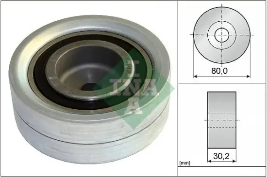 Umlenk-/Führungsrolle, Zahnriemen Schaeffler INA 532 0582 10 Bild Umlenk-/Führungsrolle, Zahnriemen Schaeffler INA 532 0582 10