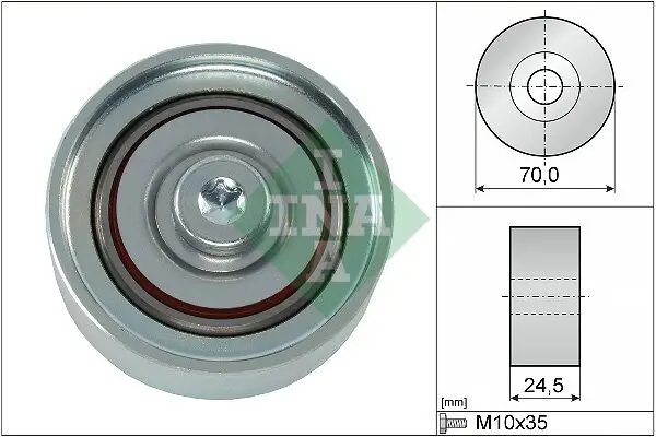 Umlenk-/Führungsrolle, Keilrippenriemen Schaeffler INA 532 0583 10