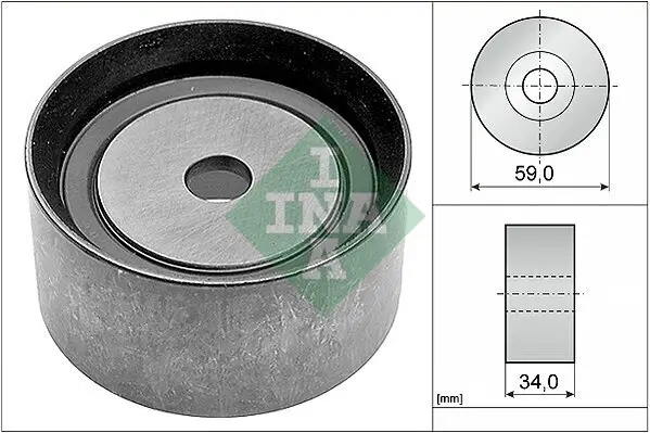 Umlenk-/Führungsrolle, Zahnriemen Schaeffler INA 532 0586 10