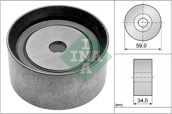 Umlenk-/Führungsrolle, Zahnriemen Schaeffler INA 532 0586 10 Bild Umlenk-/Führungsrolle, Zahnriemen Schaeffler INA 532 0586 10