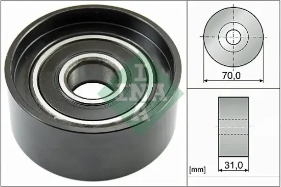 Umlenk-/Führungsrolle, Keilrippenriemen Schaeffler INA 532 0588 10 Bild Umlenk-/Führungsrolle, Keilrippenriemen Schaeffler INA 532 0588 10