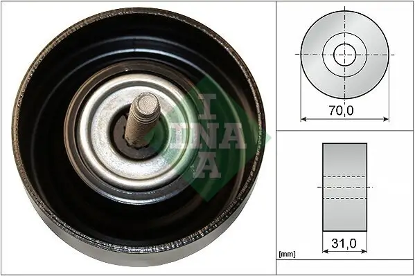 Umlenk-/Führungsrolle, Keilrippenriemen Schaeffler INA 532 0614 10