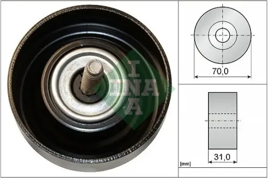 Umlenk-/Führungsrolle, Keilrippenriemen Schaeffler INA 532 0614 10 Bild Umlenk-/Führungsrolle, Keilrippenriemen Schaeffler INA 532 0614 10