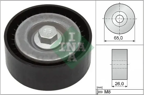 Umlenk-/Führungsrolle, Keilrippenriemen Schaeffler INA 532 0621 10 Bild Umlenk-/Führungsrolle, Keilrippenriemen Schaeffler INA 532 0621 10