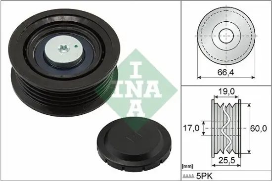 Umlenk-/Führungsrolle, Keilrippenriemen Schaeffler INA 532 0642 10 Bild Umlenk-/Führungsrolle, Keilrippenriemen Schaeffler INA 532 0642 10