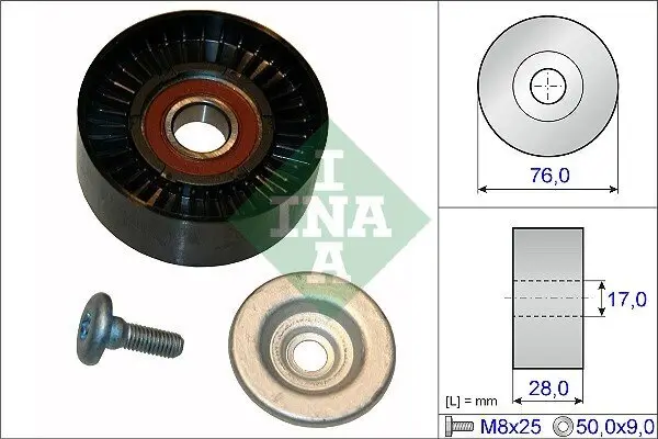 Umlenk-/Führungsrolle, Keilrippenriemen Schaeffler INA 532 0648 10 Bild Umlenk-/Führungsrolle, Keilrippenriemen Schaeffler INA 532 0648 10