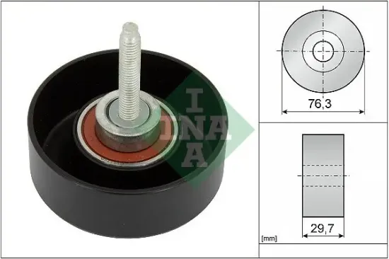 Umlenk-/Führungsrolle, Keilrippenriemen Schaeffler INA 532 0651 10 Bild Umlenk-/Führungsrolle, Keilrippenriemen Schaeffler INA 532 0651 10