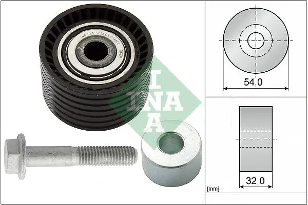 Umlenk-/Führungsrolle, Zahnriemen Schaeffler INA 532 0654 10