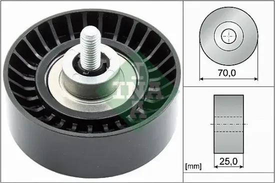 Umlenk-/Führungsrolle, Keilrippenriemen Schaeffler INA 532 0655 10 Bild Umlenk-/Führungsrolle, Keilrippenriemen Schaeffler INA 532 0655 10