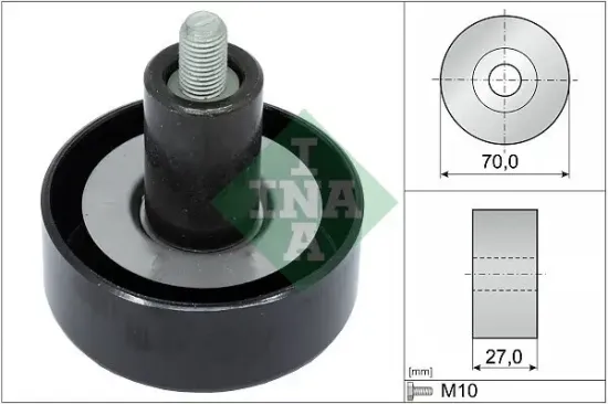 Umlenk-/Führungsrolle, Keilrippenriemen Schaeffler INA 532 0657 10 Bild Umlenk-/Führungsrolle, Keilrippenriemen Schaeffler INA 532 0657 10