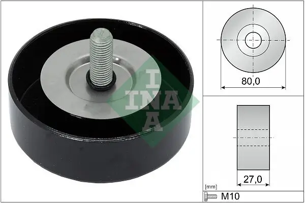 Umlenk-/Führungsrolle, Keilrippenriemen Schaeffler INA 532 0658 10