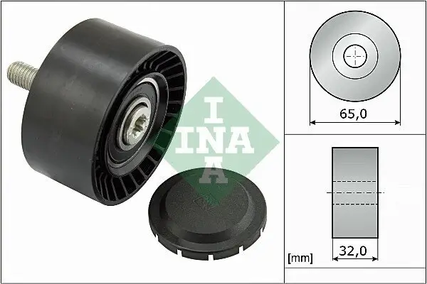 Umlenk-/Führungsrolle, Keilrippenriemen Schaeffler INA 532 0660 10